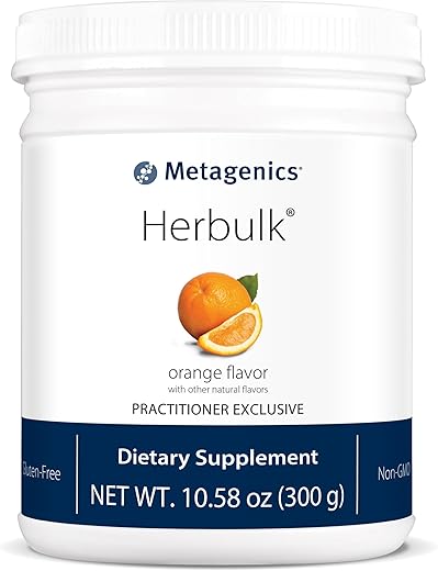 Herbulk – Sabor Laranja com Outros Sabores Naturais – 30 Porções - Metagenics