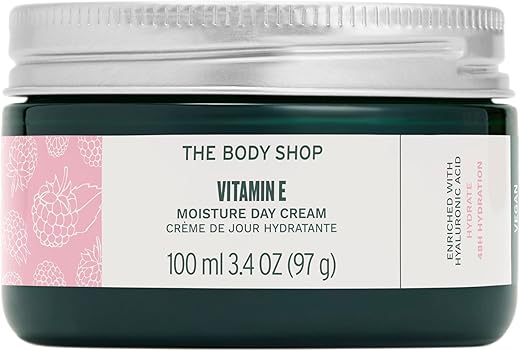 Creme Hidratante The Body Shop Vitamina E – Absorção Rápida – Hidrata, Nutre e Protege – Para Todos os Tipos de Pele – 100ml