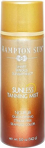 Hampton Sun Bronzeamento Sem Sol em Spray, 150 ml – Mistura Perfeita para um Bronzeado Natural