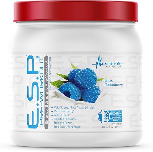 ESP – Pré-treino Estimulante, Suplemento Pré e Intra Treino | Energia - Metabolic Nutrition