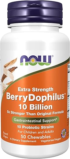 Suplementos, BerryDophilus™, Desenvolvido para Adultos – Marca Líder em Saúde e Bem-Estar - NOW Foods