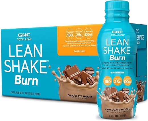 Total Lean Shake Burn – Chocolate Mocha: Emagreça com sabor delicioso! - GNC