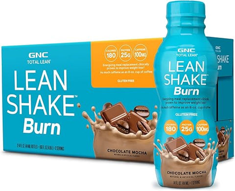 Total Lean Shake Burn – Chocolate Mocha: Emagreça com sabor delicioso! - GNC