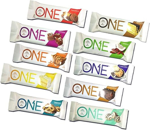 OhYeah! - Oh Yeah! One Pack com 12 Barras de Proteína, Diversos Sabores – Melhores Barras de Proteína, Superiores às Quest Bars, Contém Isomalto Oligossacarídeos, Alto Teor de Fibra, Alto
