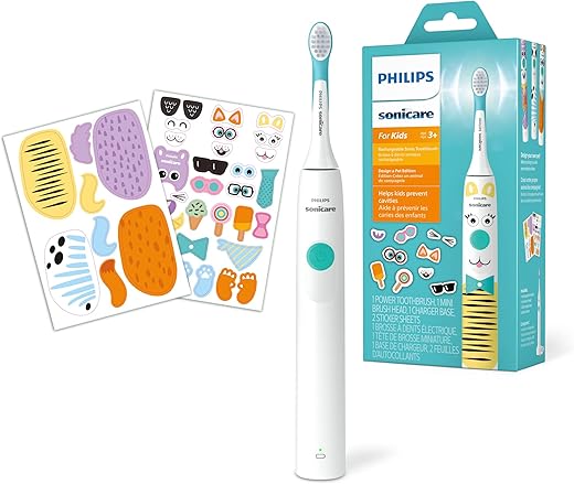 for Kids Edição Pet, Elétrica com Fio, HX3601 – Escova de Dentes Infantil - Philips Sonicare