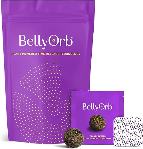 Belly Orb – Adesivo BellyOrb – Funciona para Homens e Mulheres com Artemísia, Cravo, Canela, Gengibre 30 Peças - LURE Essentials