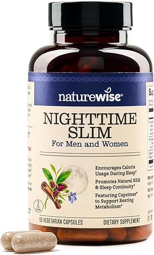 NatureWise - Naturewise Suplemento Noturno de Apoio à Forma Física – Marca Naturewise – 60 cápsulas