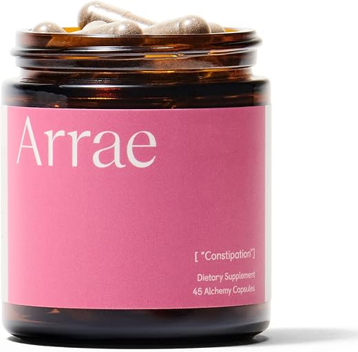 Alívio da Constipação: Limpeza Natural do Cólon, Cápsulas de Ação Rápida para Movimentos Intestinais Regulares - Arrae