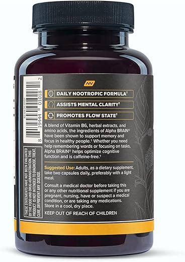 ONNIT - Onnit Alpha Brain: Potencialize seu cérebro com o suplemento mais avançado