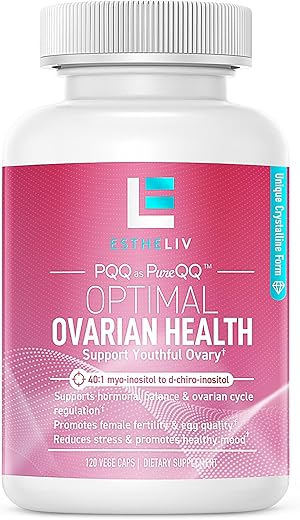 Saúde Ovariana Ótima 120 VegeCaps – Fórmula Avançada para o Bem-Estar Feminino - ESTHELIV