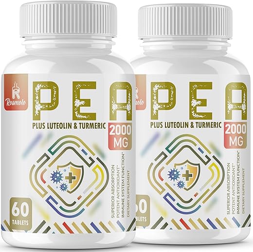 Rosmolo - Palmitoiletanolamida 1500 MG com Luteolina 98% – Potente Fórmula para o Bem-Estar (G)