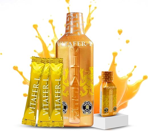 Suplemento AMC para Homens: Aumente sua Vitalidade e Energia - Vitafer-L Gold
