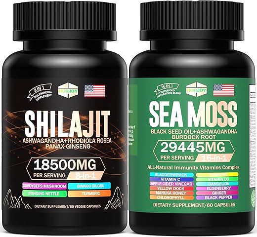 HORJOY - Sea Moss: Benefícios para a Saúde – 100% Natural e Rico em Nutrientes – Marca Líder em Algas Marinhas