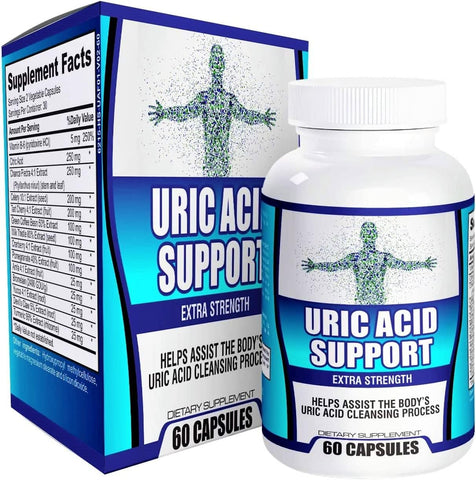 Elevate Recovery Supplements - Limpeza de Ácido Úrico – Fórmula Herbal com 14 Ingredientes Ativos, incluindo Cereja Tart, 100g