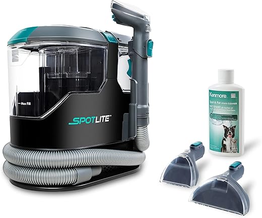 KW2001 SpotLite: Limpeza portátil de manchas em carpetes – Potente e eficiente! - Kenmore