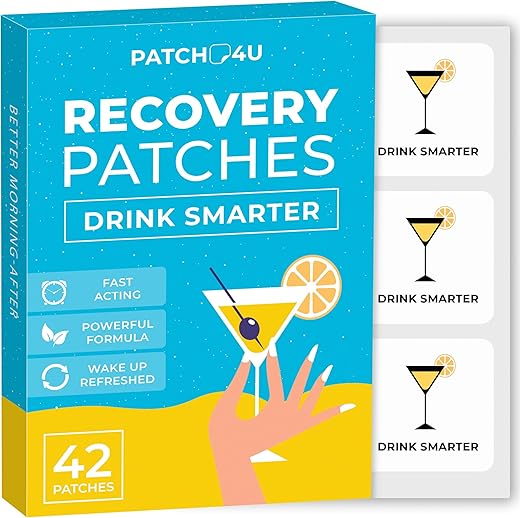 PATCH4U - Patches de Recuperação 42 Unidades – Desperte Revigorado – Marca: Wake Up Refreshed