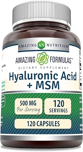 Amazing Nutrition - Amazing Formulas Ácido Hialurônico – Hidratação Poderosa para Pele Jovem – 30ml