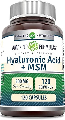 Amazing Nutrition - Amazing Formulas Ácido Hialurônico – Hidratação Poderosa para Pele Jovem – 30ml