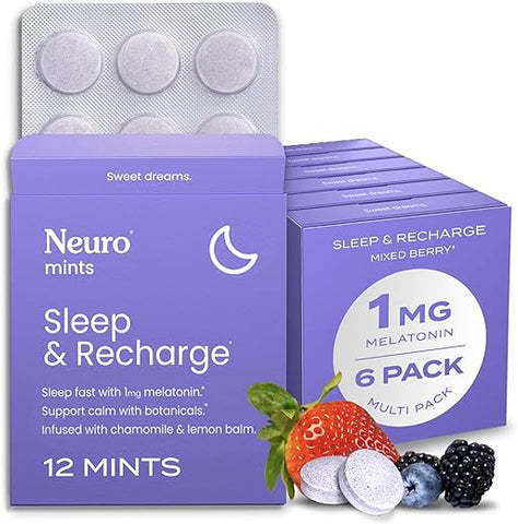 NeuroGum - Neuro Melatonin 1 mg – Auxílio para o Sono  Líder
