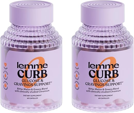 Curb – Controle de Peso, Redução de Carboidratos, Suporte ao Metabolismo, Picolinato de Cromo Clinicamente Estudado, Melão Amargo, Canela do Ceilão - Lemme