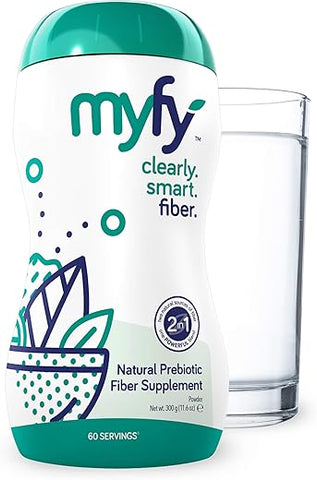 Pó de Fibra Prebiótica Natural – Apoio Digestivo Diário para a Saúde Intestinal – Solúvel e Transparente – Marca MyFy - MyFy