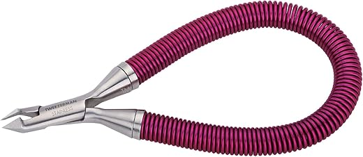 Grip: Pinça de Precisão com Ponta Afiada para Remoção de Pelos – 100% Aço Inoxidável – Alta Qualidade – 10g - Tweezerman