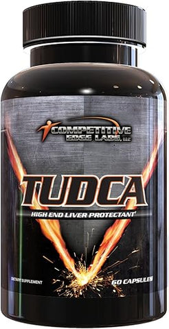 Competitive Edge Labs - TUDCA (Ácido Tauroursodesoxicólico) CEL: Suporte e Proteção Premium para o Fígado – Proteção Definitiva para Ciclos