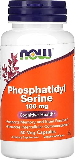 NOW Foods - Now Vcp de Fosfatidilserina – Potencialize sua Memória e Concentração