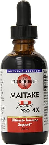 Inc. Maitake D Fraction Pro 4X – 60ml – Potencialize sua saúde com o poderoso extrato de cogumelo - Mushroom Wisdom