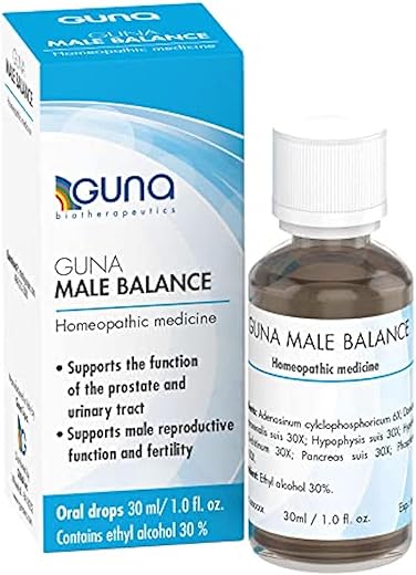 Male Balance – Suporte Homeopático para Próstata e Trato Urinário – 30ml - GUNA