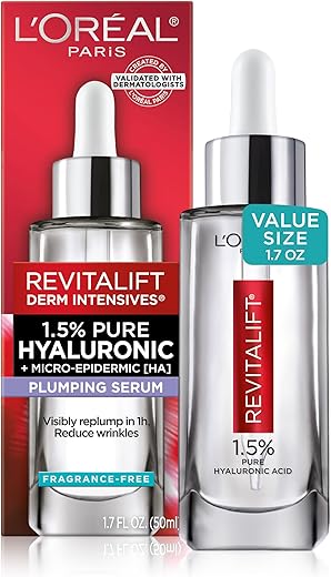 L'Oreal Paris - L’Oreal Paris Revitalift Serum Facial Ácido Hialurônico Puro 1.5%, Hidratação – 30ml