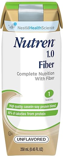 1.0 Fibra Sem Sabor – Caixa com 24 unidades – 600g - Nutren