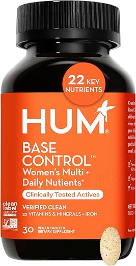 Base Control – Multivitamínico Diário para Mulheres – 60 cápsulas - HUM
