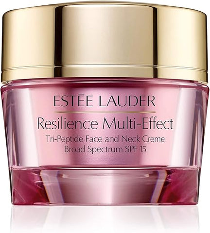 Estée Lauder - Creme Estee Lauder Resilience Multi-Effect Tri-Peptide para Rosto e Pescoço SPF 15 Pele Normal/Mista, 75ml