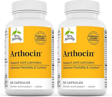 Arthocin – Cápsulas de Boswellia Serrata com Garra do Diabo | Alívio Natural das Articulações - Terry Naturally