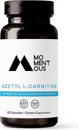 Acetyl-Carnitine: Potente Energia Cerebral, 60 Porções, 500mg/g - Momentous