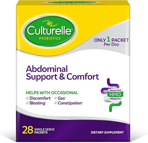 Suporte Abdominal – Fórmula Avançada para o Equilíbrio Digestivo – 30 Cápsulas - Culturelle