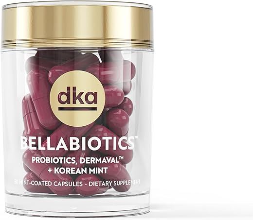 Bellabiotics Probiótico para Digestão e Saúde da Pele, 30 Cápsulas (Frasco) - Dr. Kellyann