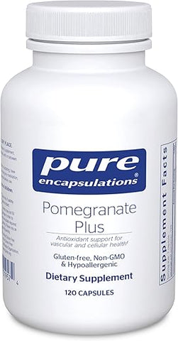 Pomegranate Plus | Suporte Antioxidante para Saúde Vascular e Celular* | 120 Cápsulas - Pure Encapsulations