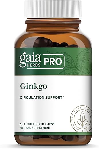 Pro Ginkgo – Circulação Sanguínea – 60 cápsulas – 500mg – Fórmula Natural - Gaia Herbs