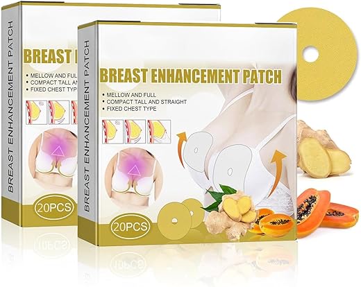Generic - 40PCS Adesivo para Aumento dos Seios, Novo Adesivo para Aumento dos Seios, Adesivo para Levantamento e Aumento dos Seios, Máscara para Aumento dos Seios, Adesivo para Firmar os Seios