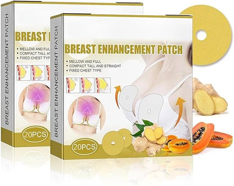 Generic - 40PCS Adesivo para Aumento dos Seios, Novo Adesivo para Aumento dos Seios, Adesivo para Levantamento e Aumento dos Seios, Máscara para Aumento dos Seios, Adesivo para Firmar os Seios