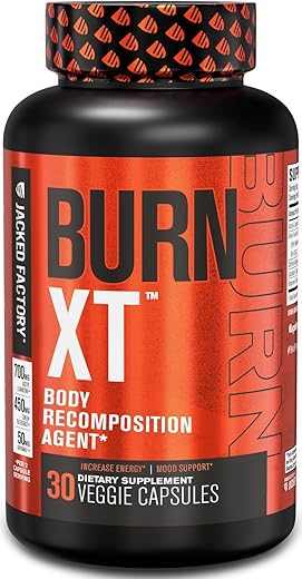 Burn-XT para Homens – Queime Gordura e Aumente a Energia | 60 Cápsulas - Jacked Factory