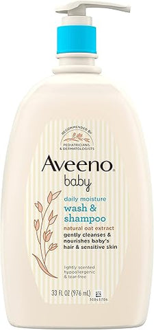 Banho Diário Suave Hidratante – 200ml - Aveeno Baby