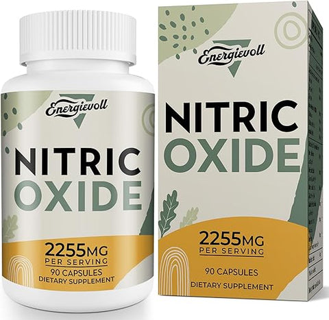 Energievoll - Boost de Óxido Nítrico – Mistura Precursora de Óxido Nítrico para Potencializar seus Treinos