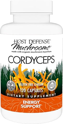 Cápsulas Host Defense Cordyceps – Imunidade | 60 cápsulas | 500mg
