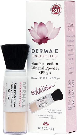 Derma E - Derma-E Pó Mineral de Proteção Solar FPS 30 Unissex 4g