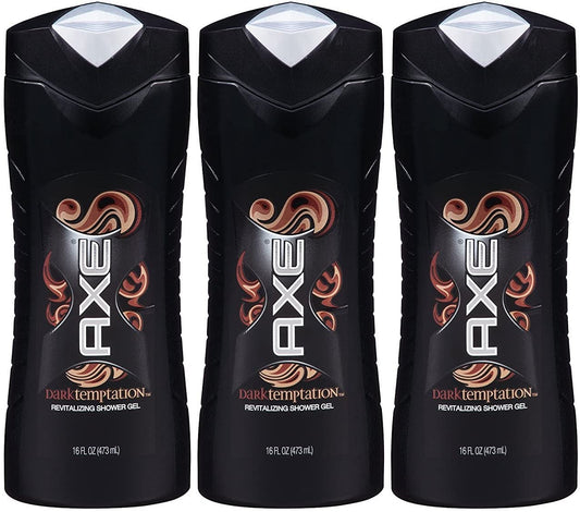 AXE - Axe Gel de Banho Dark Temptation 473 ml (Pack com 3)