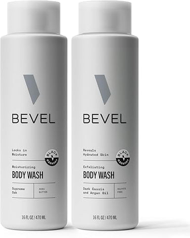 Bevel - Kit Bevel de Sabonete Esfoliante e Hidratante para o Corpo – Dark Cassis