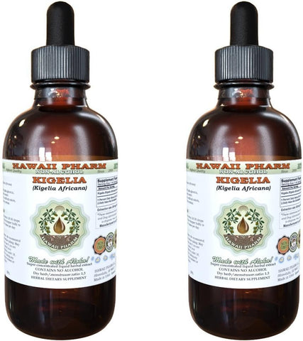 Kigelia Africana Extrato Líquido Sem Álcool, Glicerito de Fruta Seca de Kigelia – Hawaii Pharm 2×4 oz (118 ml)